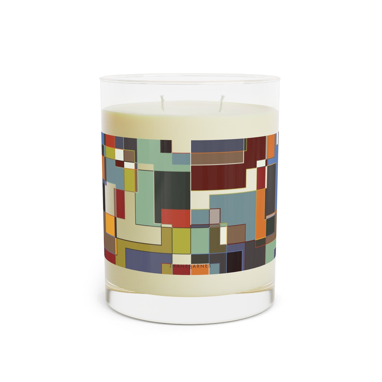 "POLYOMINOES"  col-4  Scented Candle - choose from three scents, 11oz