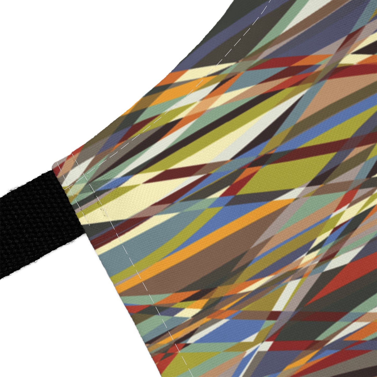 Apron, Jhane Barnes design "THAT'S A WRAP" col. Varicolor