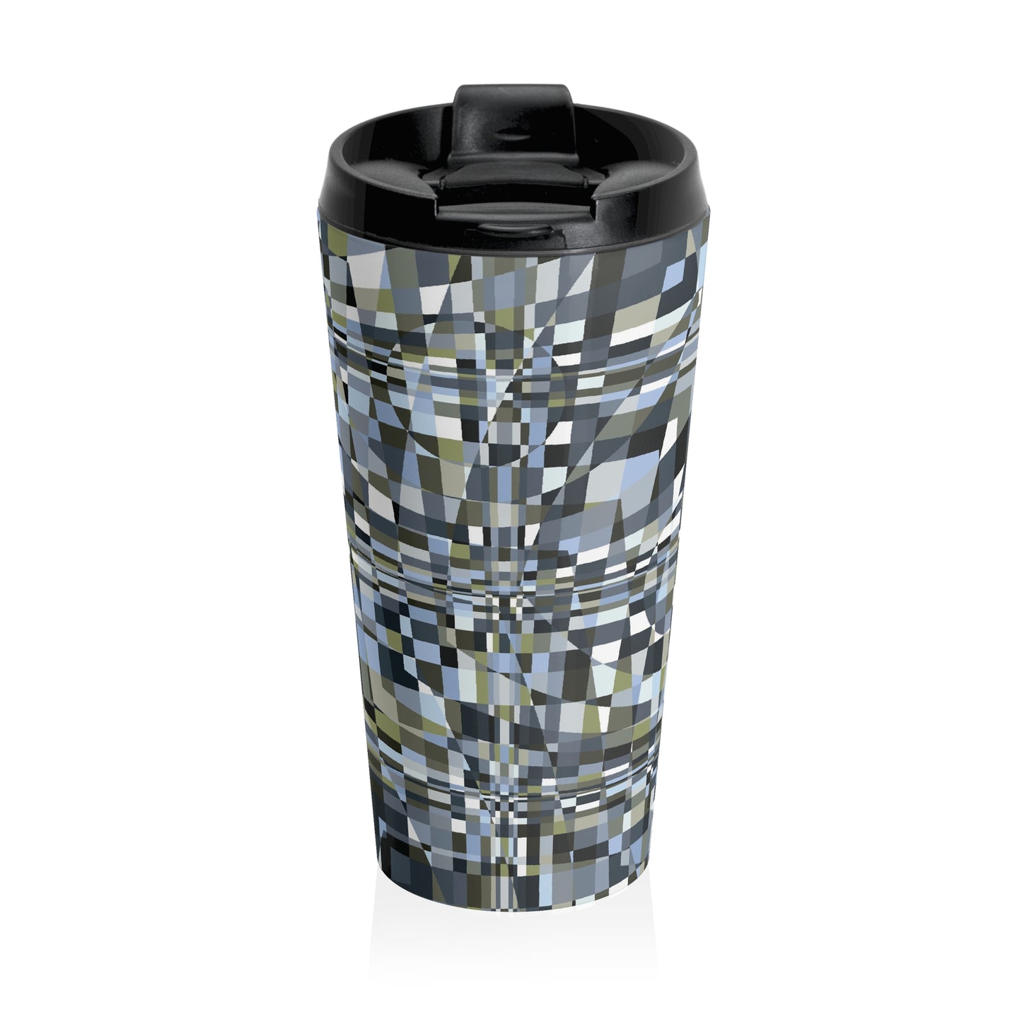 "QUAD"  Col New Army - Stainless Steel Travel Mug