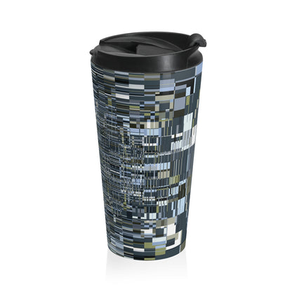 "SUSPENSION"  Col New Army - Stainless Steel Travel Mug