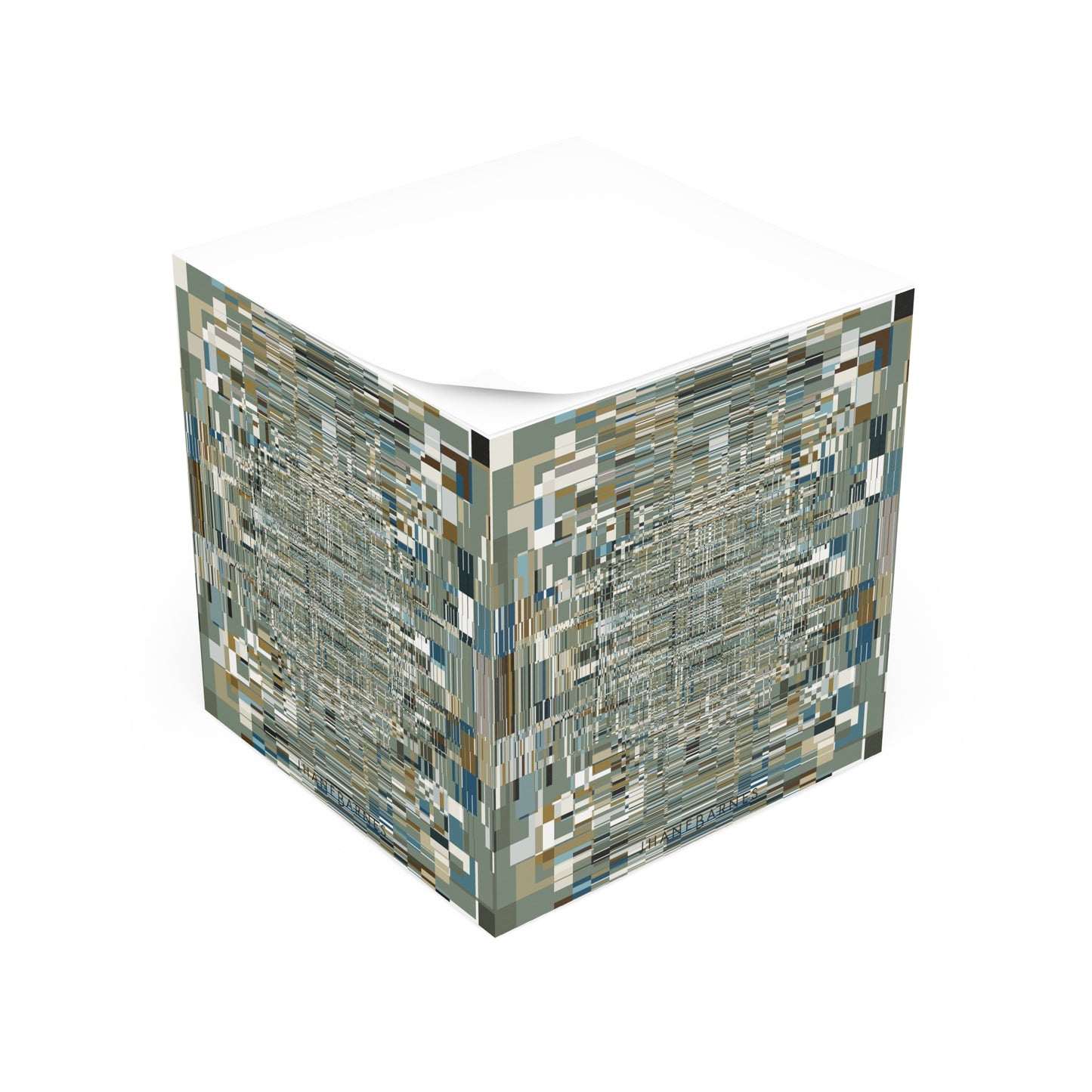 Note Cube "SUSPENSION" col. Mint Chocolate