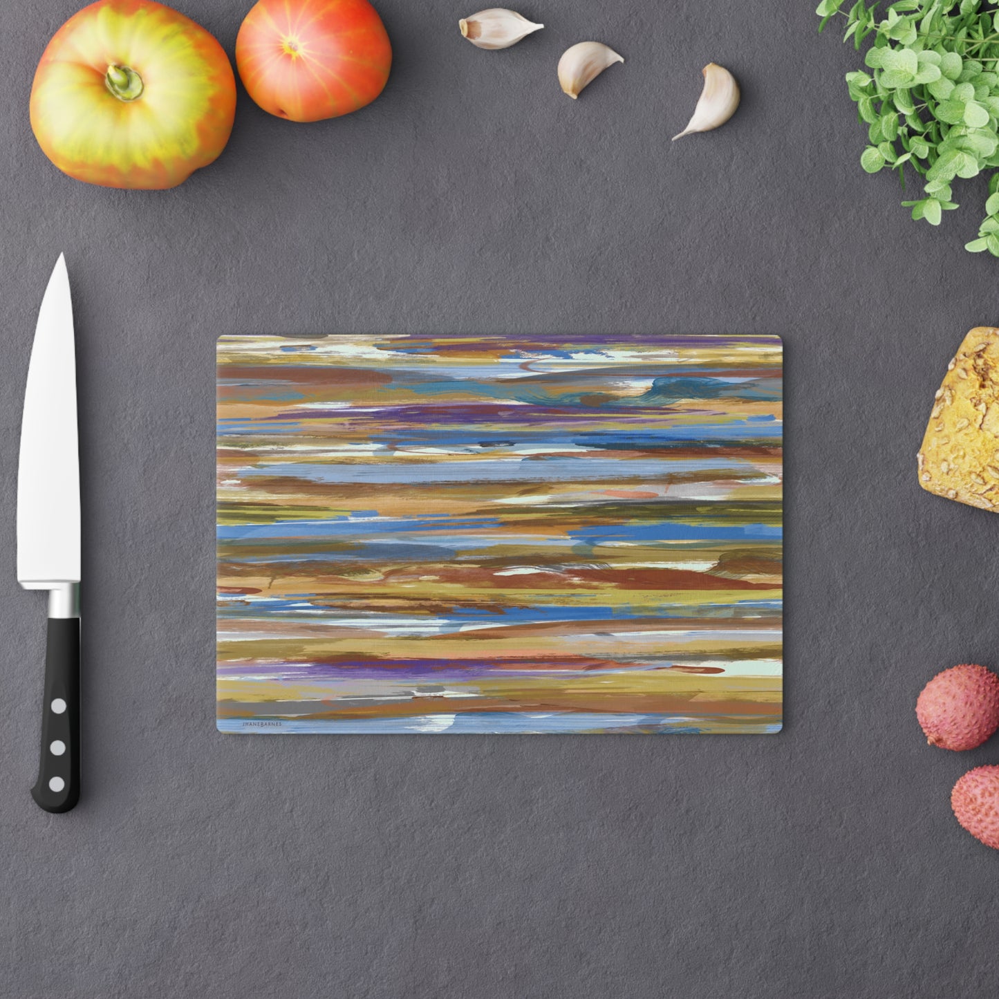 "ACTION" Cutting Board