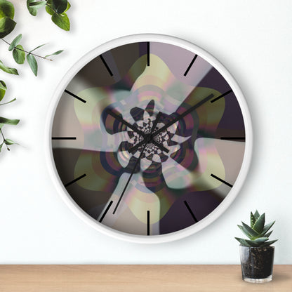 "TRIPPED SYMMETRY" JB custom designed Wall Clock