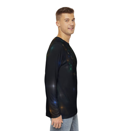 Long Sleeve Shirt for Men "STELLAR UNIVERSE" Design