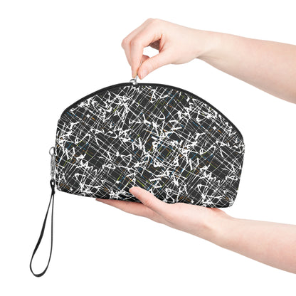 Stylish Makeup Bag with Modern Abstract Design "SCRIBBLE"