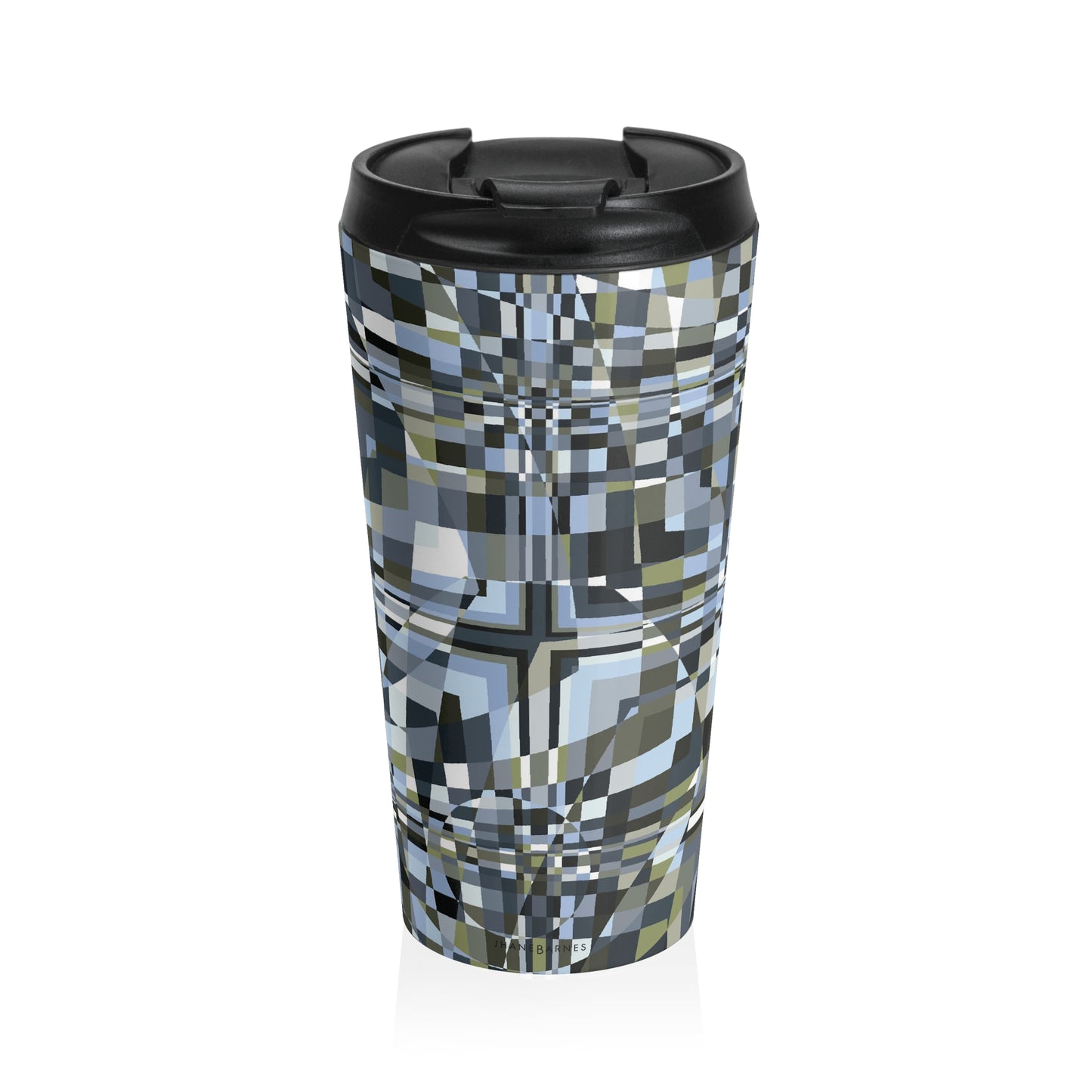 Stainless Steel Travel Mug "QUAD"  Col Slate Brigade