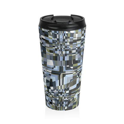 Stainless Steel Travel Mug "QUAD"  Col Slate Brigade