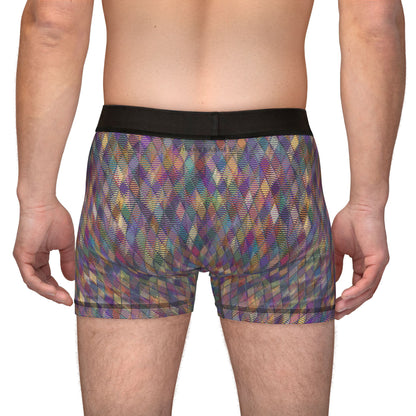 Men's Boxers "DIAMOND COLLAGE" Design By Jhane Barnes