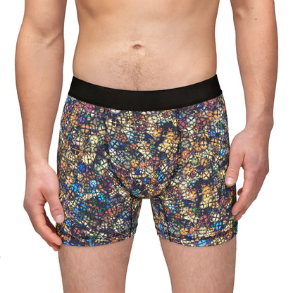 Men's Boxers "FRAGMENTS" Design By Jhane Barnes