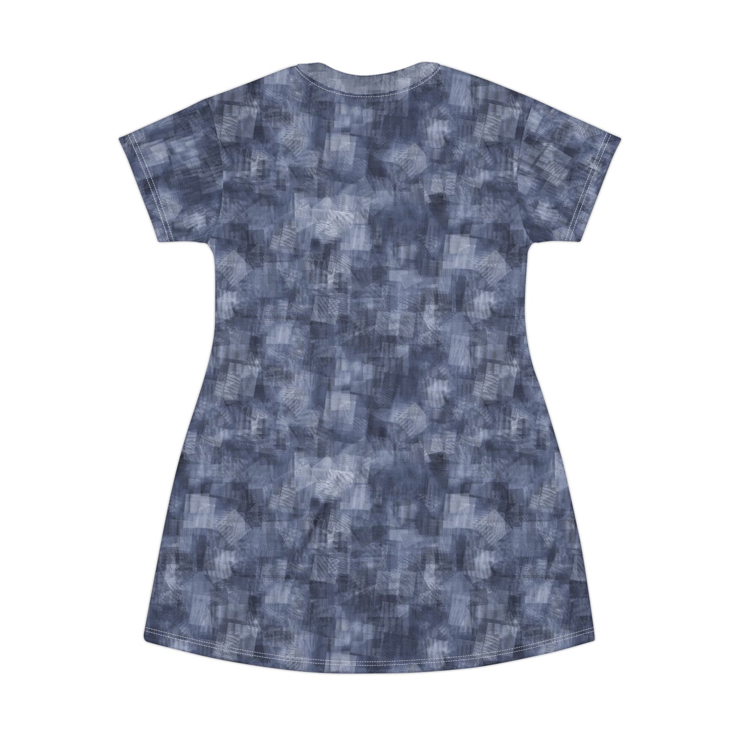 Casual Comfort T-Shirt Dress "MOIRE" col. Navy