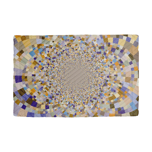 Modern Quilted Placemat "SCHATT INVERSION" col. Sedona - Stylish Table Decor for Every Occasion