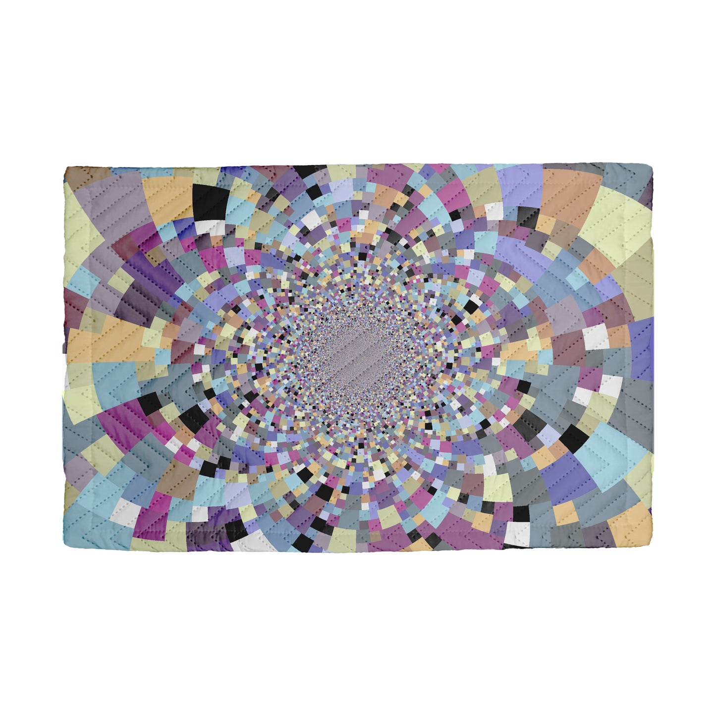 Modern Quilted Placemat "SCHATT INVERSION" col. Highly Meditated - Stylish Table Decor for Every Occasion