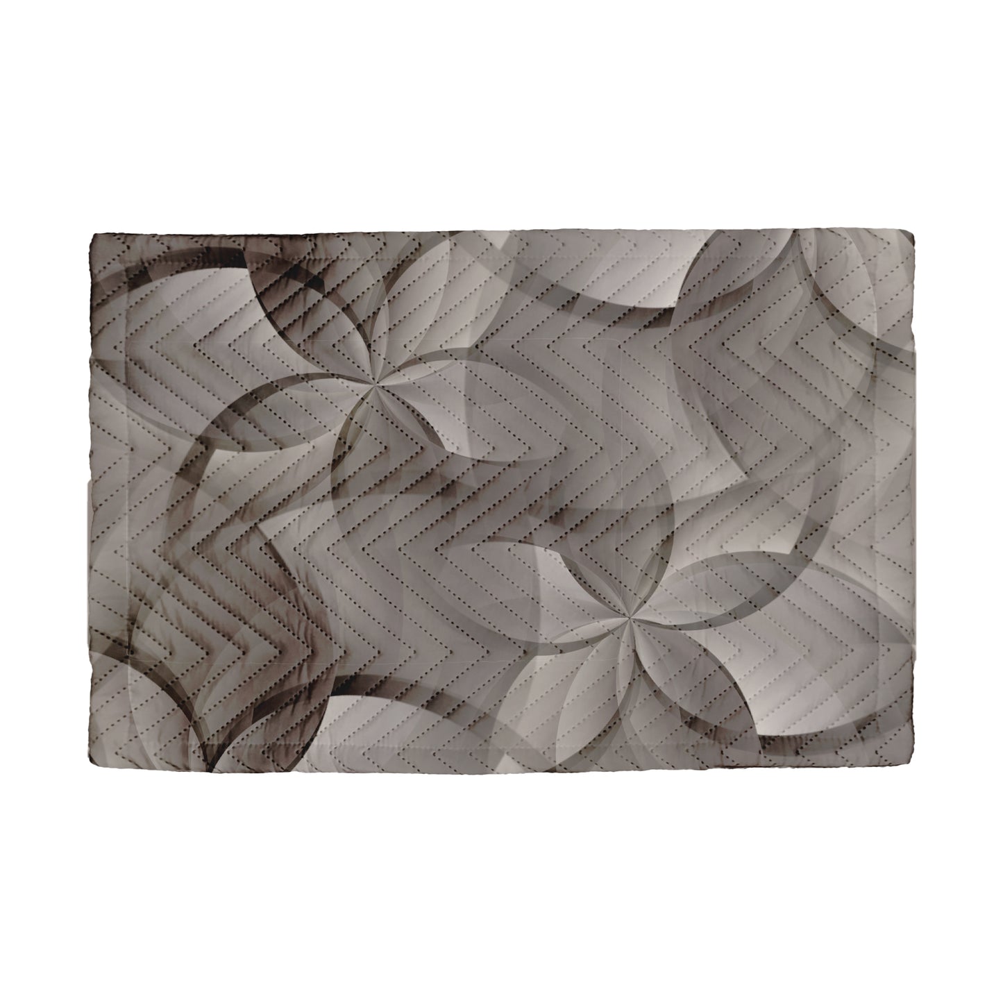 Modern Quilted Placemat "FLORA" col. Dusk - Stylish Table Decor for Every Occasion