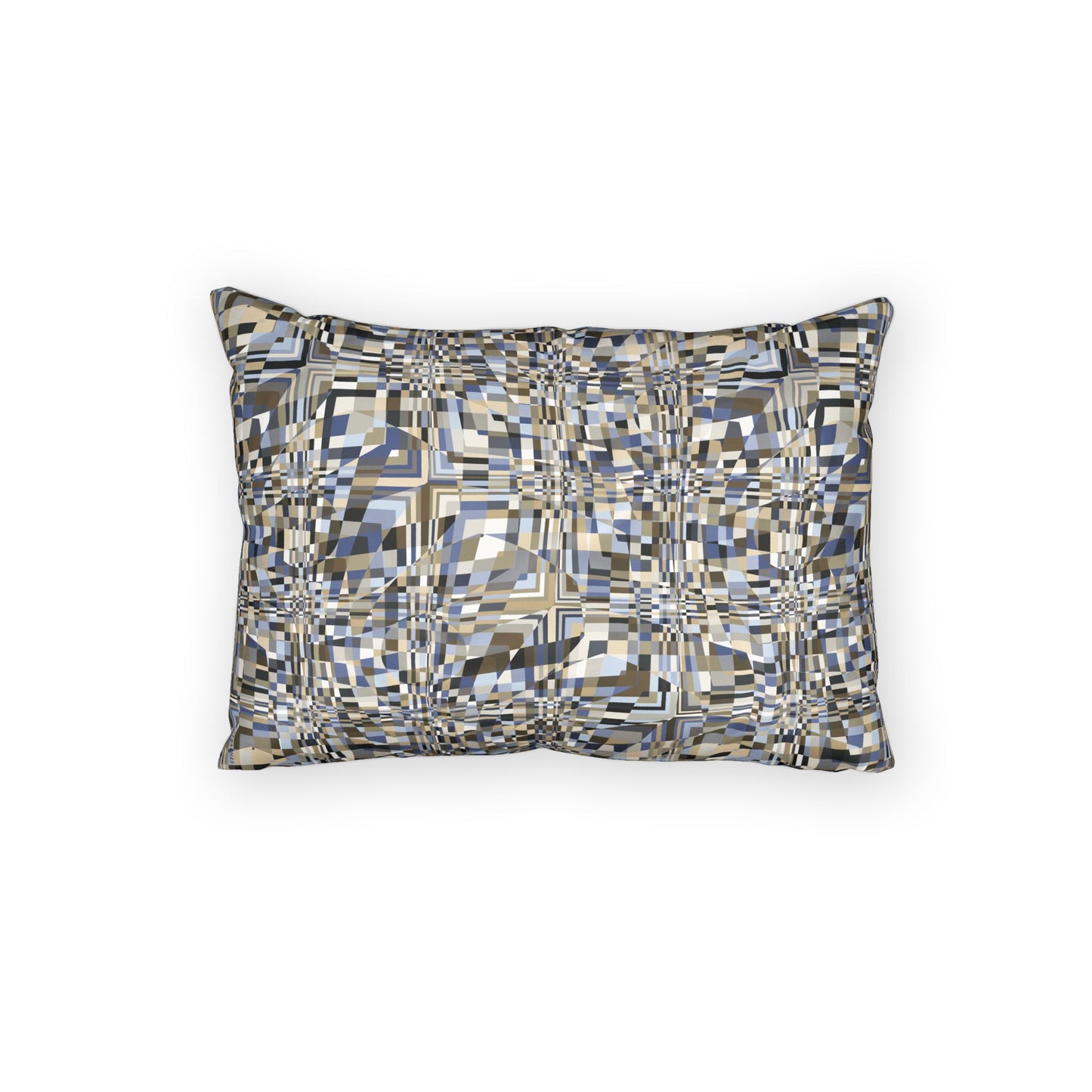 Cotton Pillow Sham "QUAD" col. Neutral