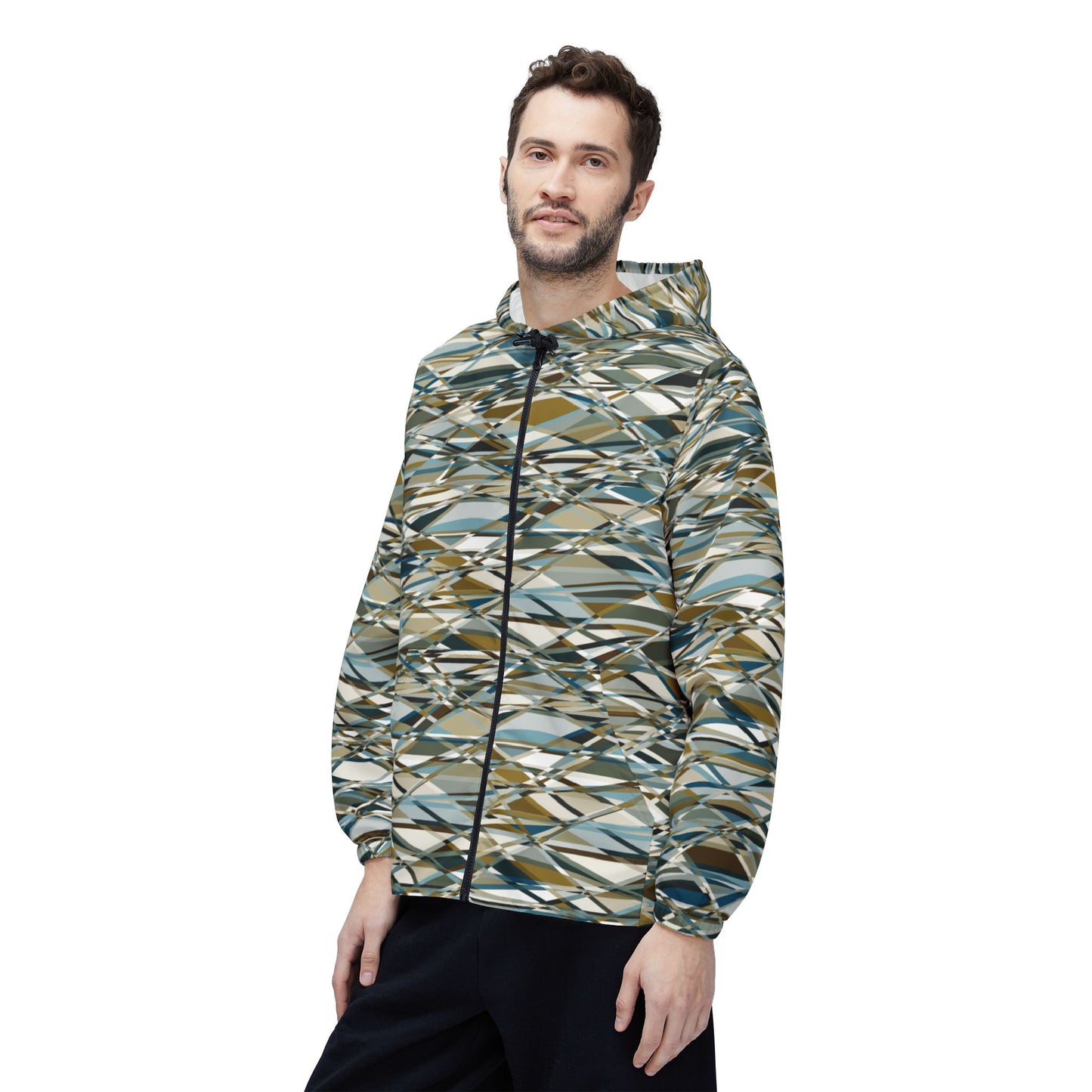 Windbreaker Jacket "THAT'S A WRAP" col. Mint Chocolate