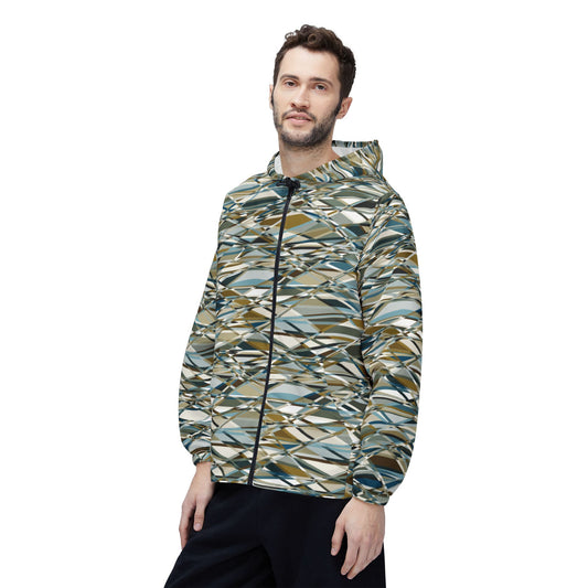 Windbreaker Jacket "THAT'S A WRAP" col. Mint Chocolate