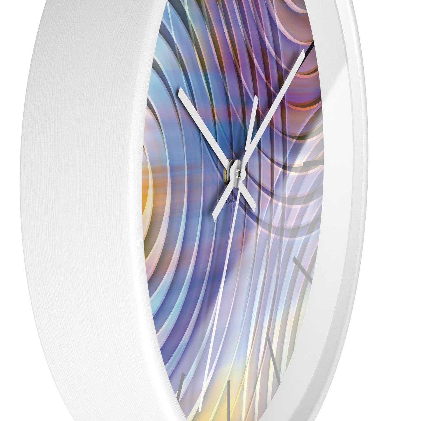 "ECHO" JB custom designed Wall Clock. *Click to select your base color + hands that best matches your space