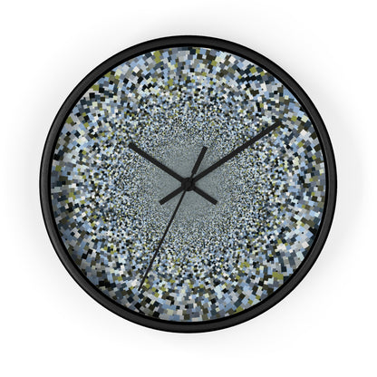 Wall Clock "SCHATT INVERSION" col. Slate Brigade