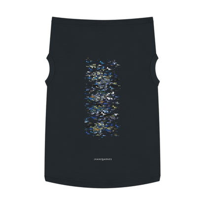 Pet Tank Top "CIRCUIT" JB Design in col. Black
