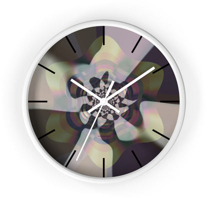 "TRIPPED SYMMETRY" JB custom designed Wall Clock