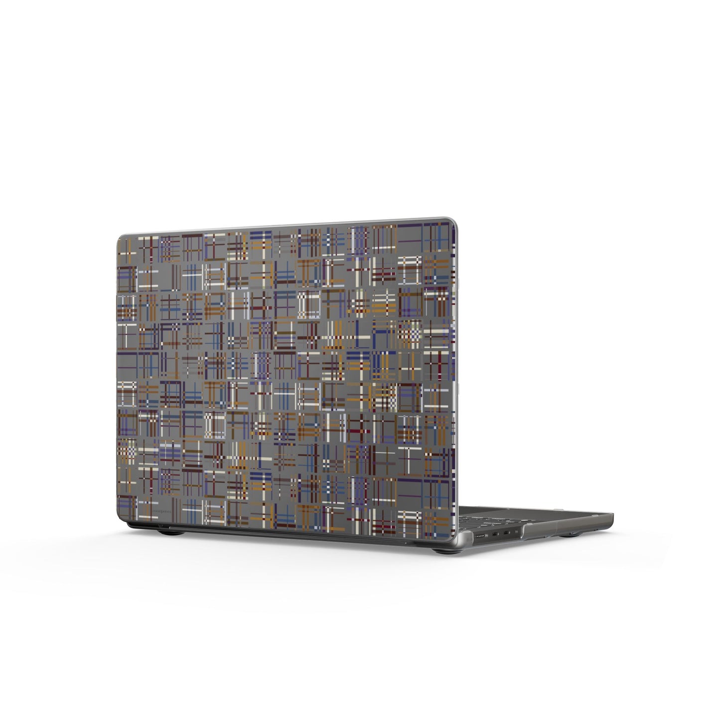Macbook cover "BOX STUDY" (Partial Transparency)