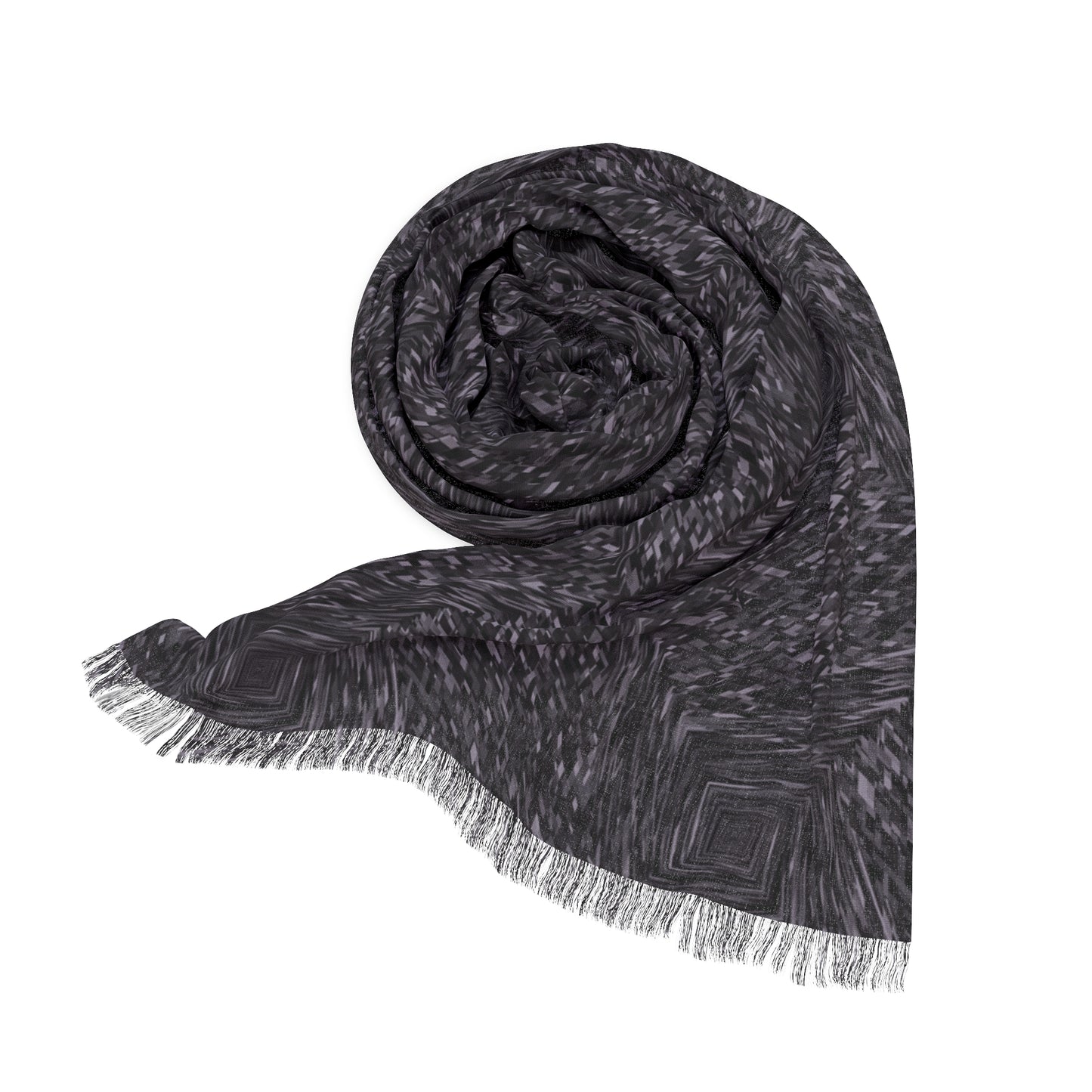 Light Scarf "TWIST" col. Black