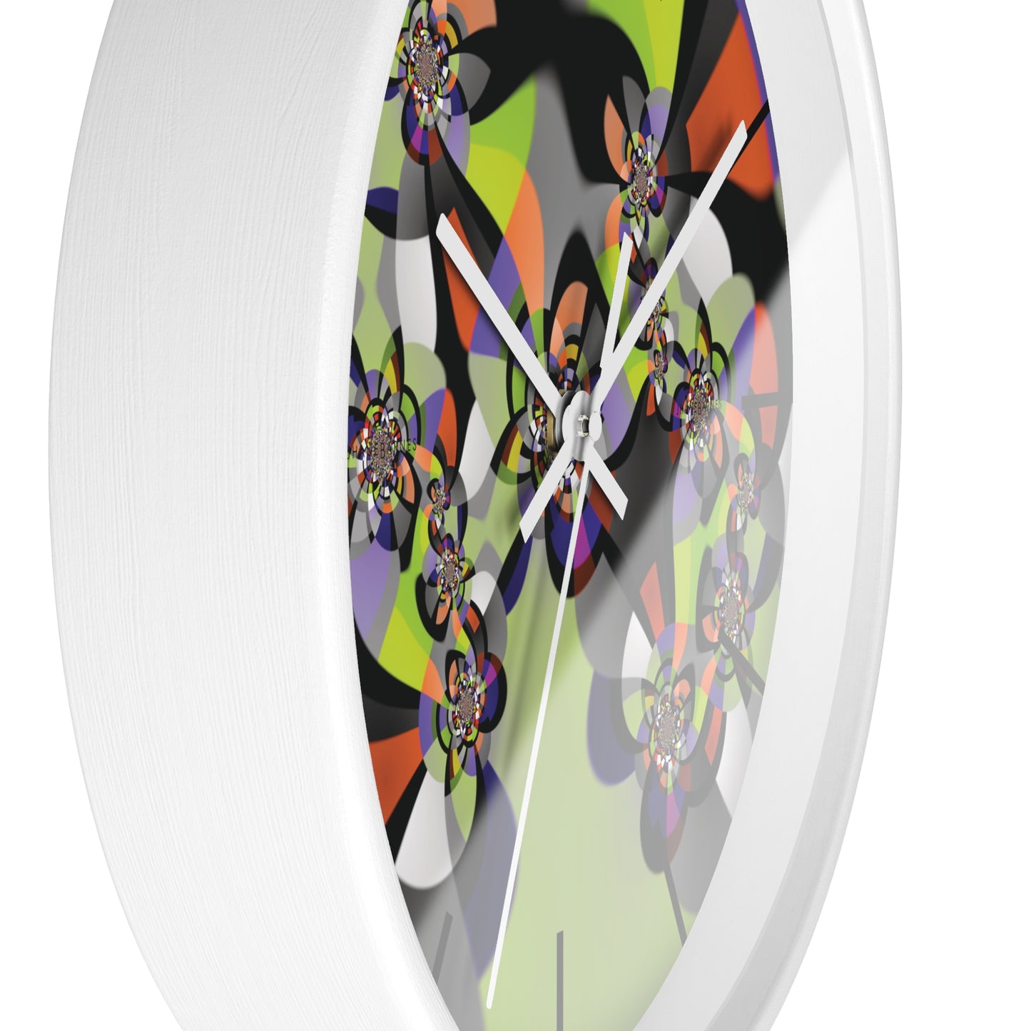 "MONDRIAN"  Jhane Barnes custom designed Wall Clock