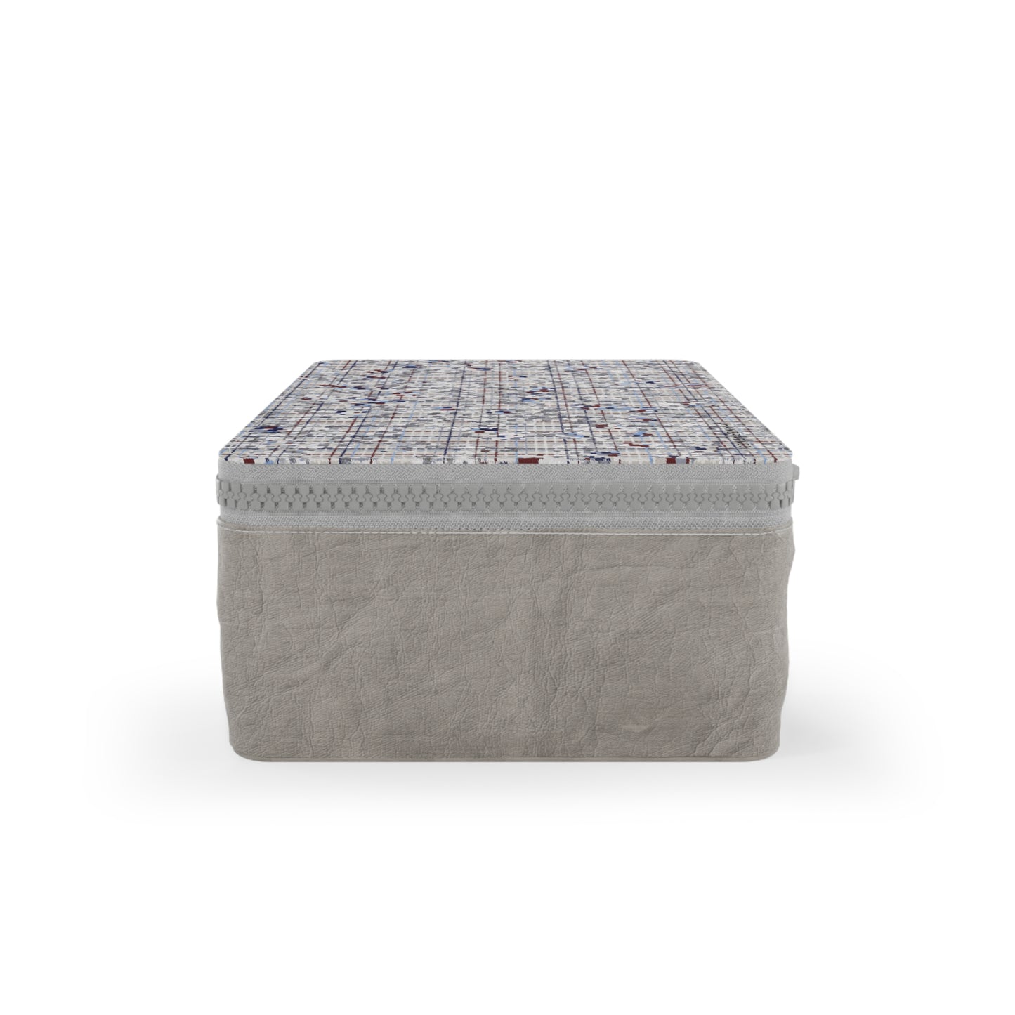 Zip Paper Lunch Bag "GRIDLING" col Blue