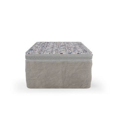 Zip Paper Lunch Bag "GRIDLING" col Blue