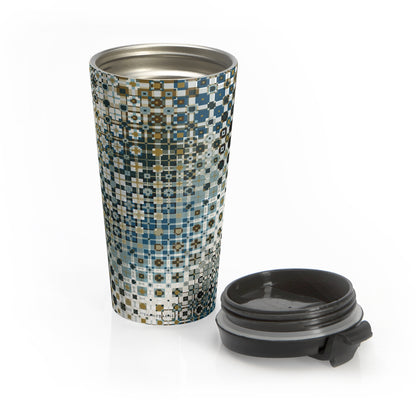 "BOX STUDY"  Col Mint Chocolate - Stainless Steel Travel Mug