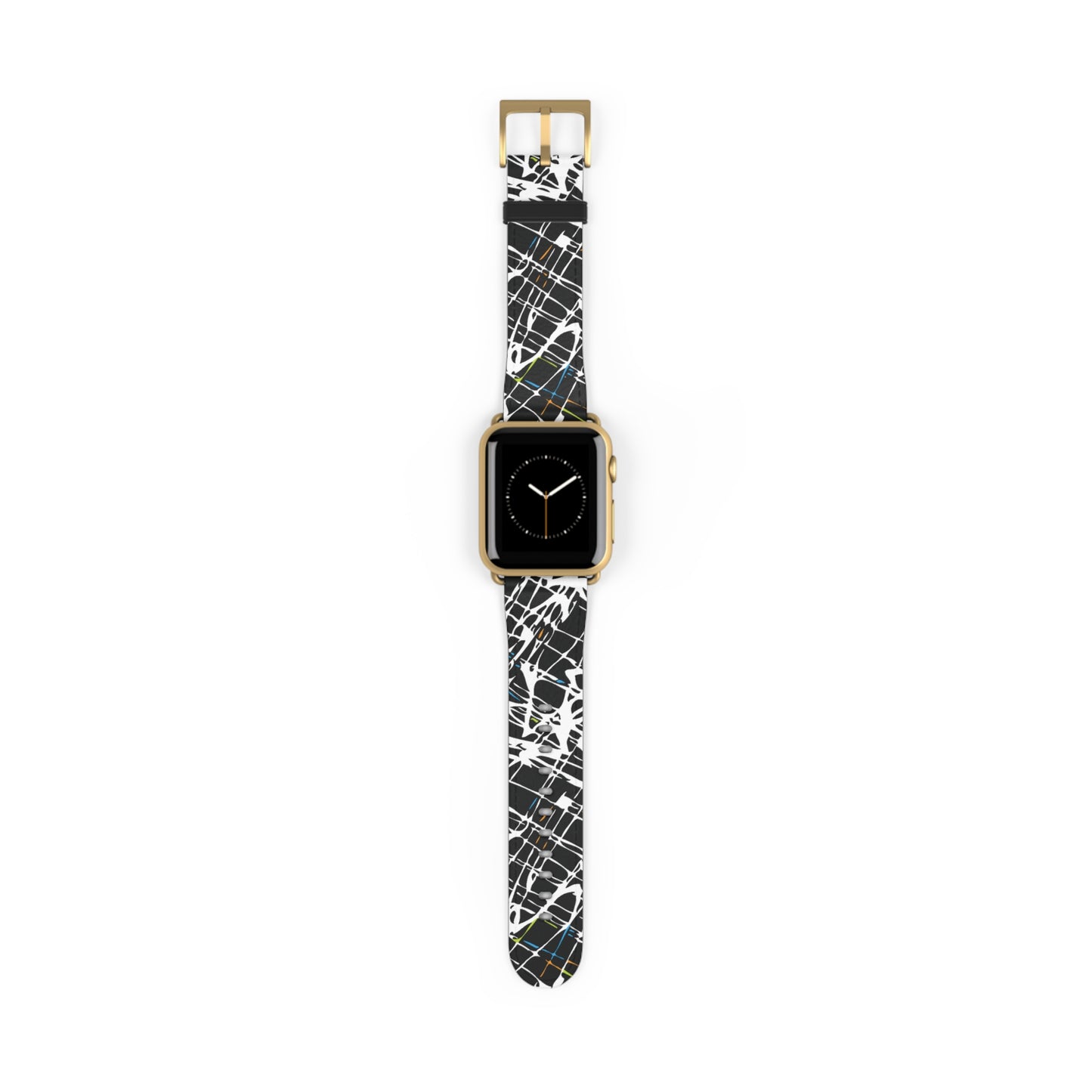 Vibrant Watch Band "SCRIBBLE" Sport Strap for Fitness Lovers