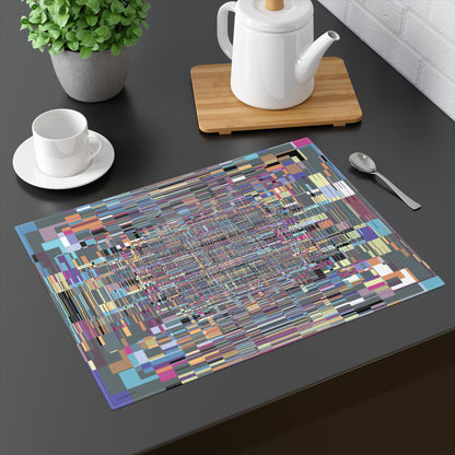 "SUSPENSION" col Highly Meditated Placemat Jhane Barnes custom design