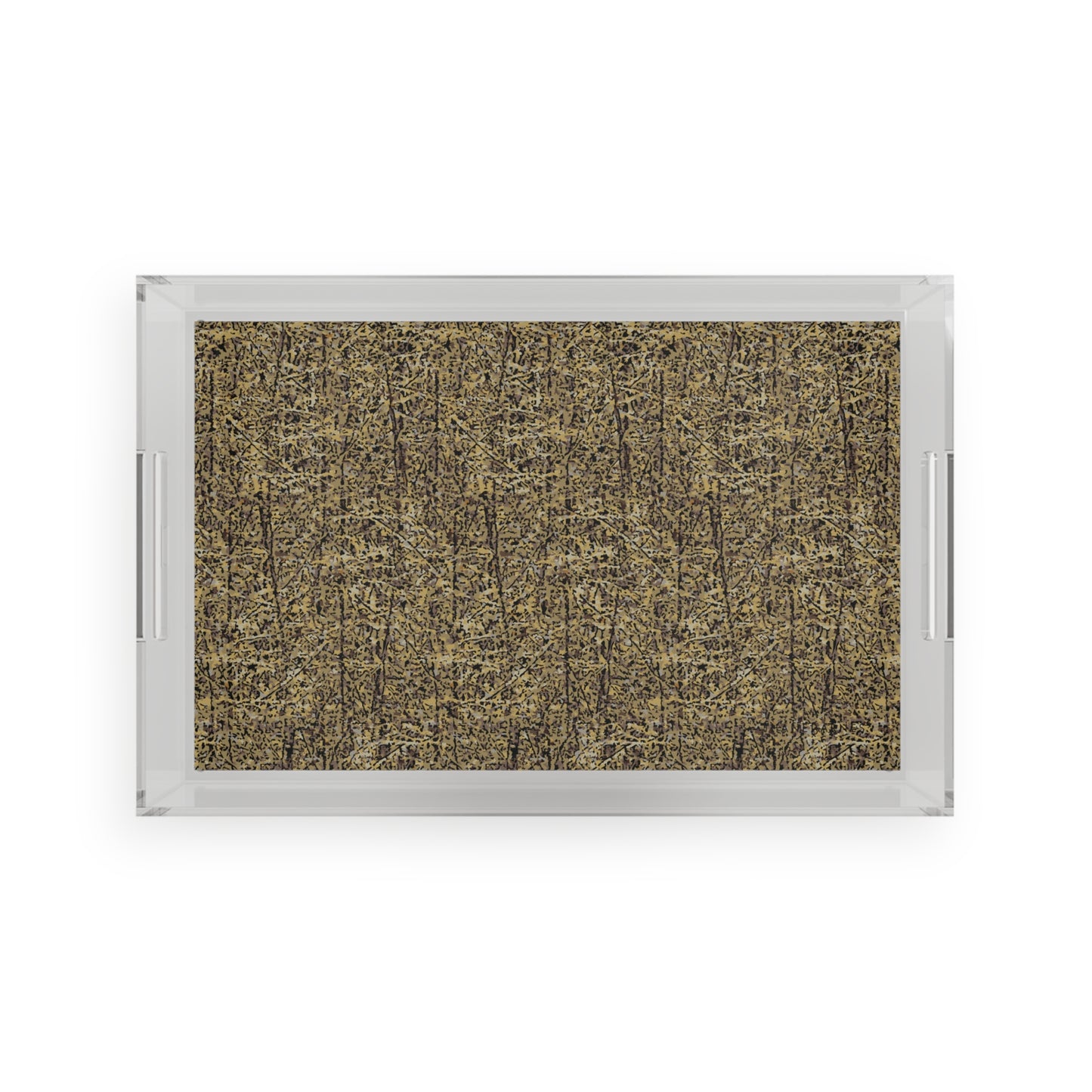 Acrylic Serving Tray "BRANCHES"