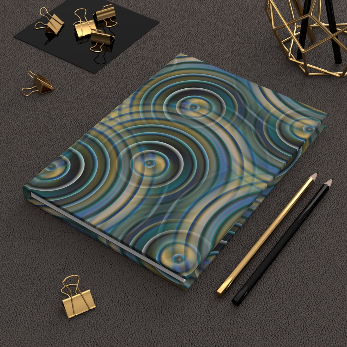 Hardcover Journal Notebook "BUTTONS"
