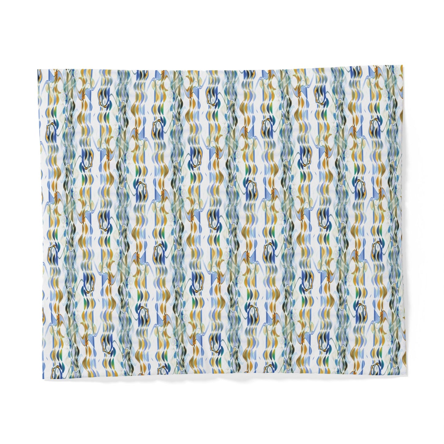 Cotton Duvet Cover "SMOKEY STRIPE"