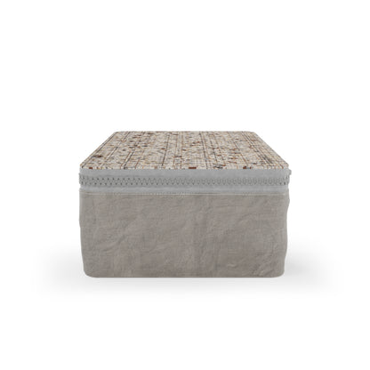 Zip Paper Lunch Bag "GRIDLING" col Neutral