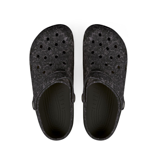 EVA Foam Rubber Shoes, Jhane Barnes design "TEXTURE" col. Shadowplay