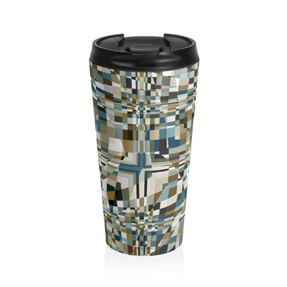 "QUAD"  Col Mint Chocolate - Stainless Steel Travel Mug