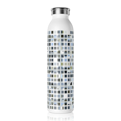 Slim Water Bottle "SQUARZE" col. Slate Brigade