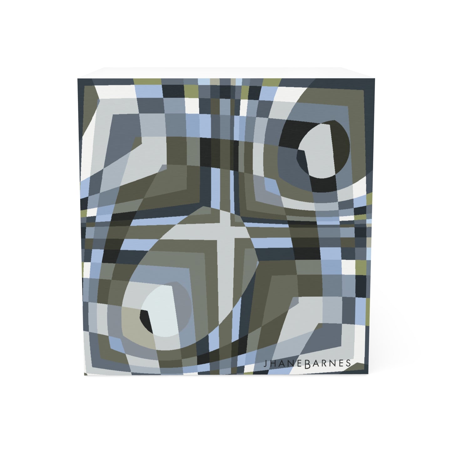 Note Cube "QUAD" col. Slate Brigade