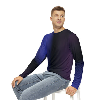 Long Sleeve Shirt for Men "PURPLE HAZE" Design