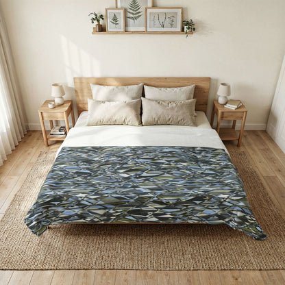 Cotton Comforter "THAT'S A WRAP" col. Slate Brigade