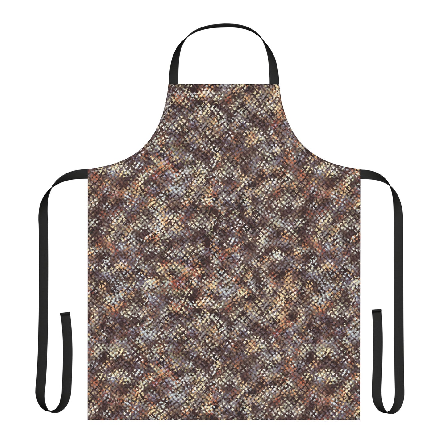 Apron, Jhane Barnes design "MEZZO" col. Brown