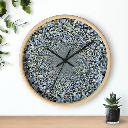 Wall Clock "SCHATT INVERSION" col. Slate Brigade