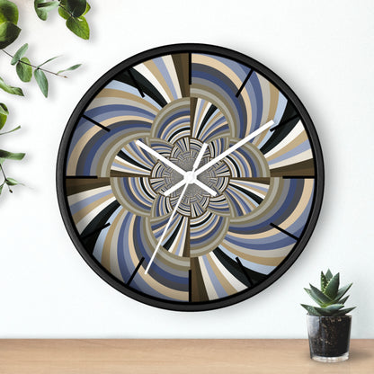 "STRIPE INVERSION" JB custom designed Wall Clock