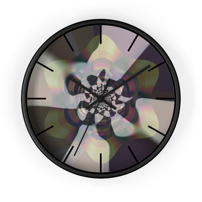 "TRIPPED SYMMETRY" JB custom designed Wall Clock