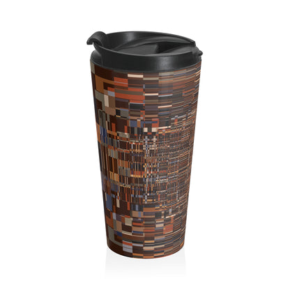 "SUSPENSION"  Col Bricks - Stainless Steel Travel Mug