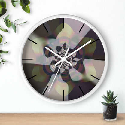 "TRIPPED SYMMETRY" JB custom designed Wall Clock