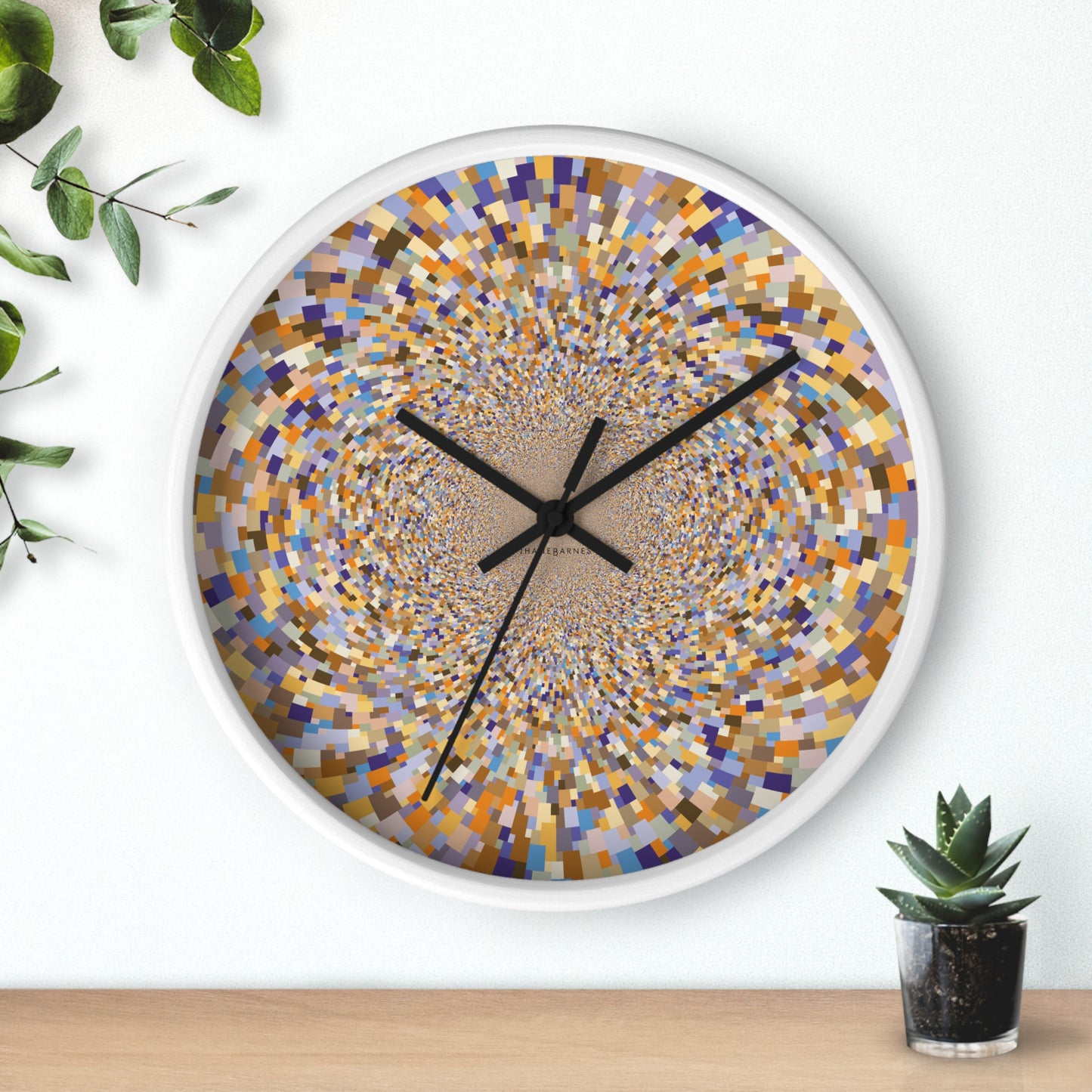 Wall Clock "SCHATT INVERSION" col. Sedona