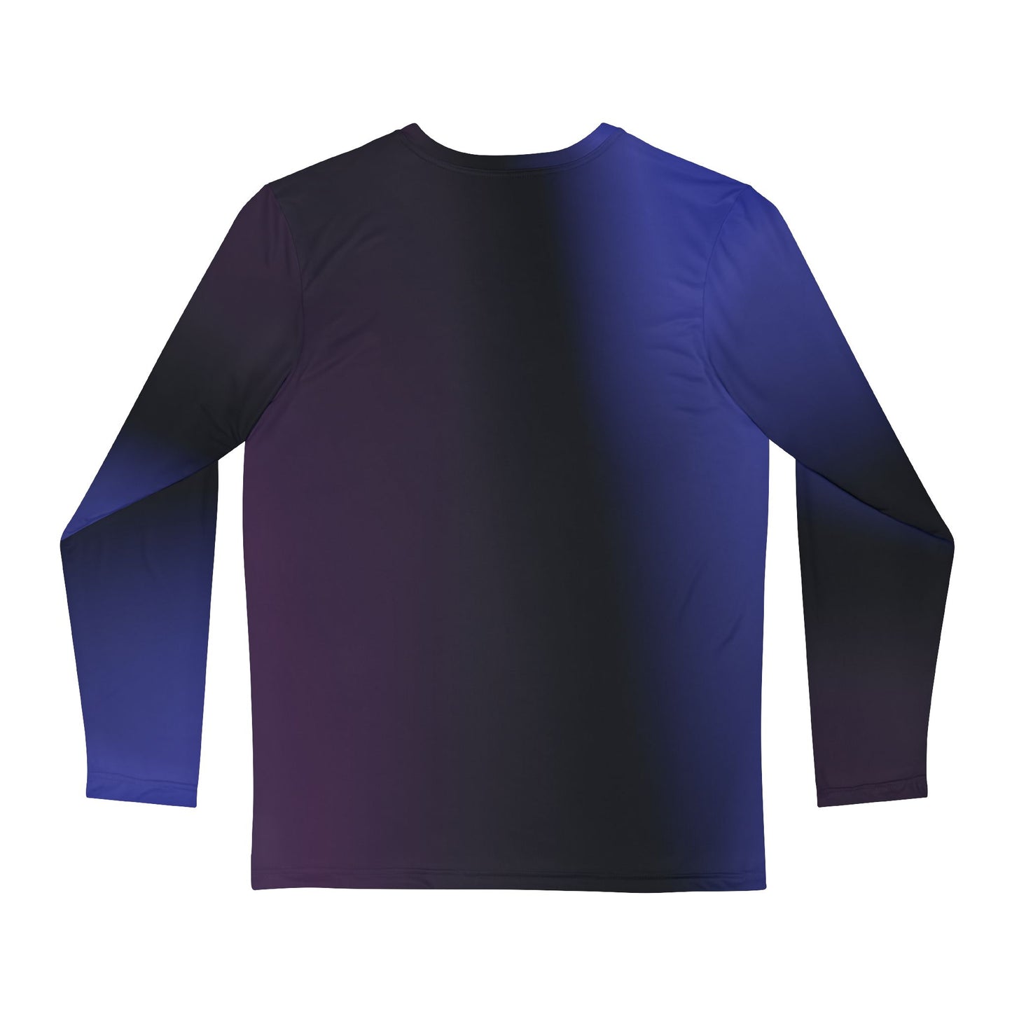 Men's Brushed poly Tee "PURPLE HAZE" Design (long sleeve)